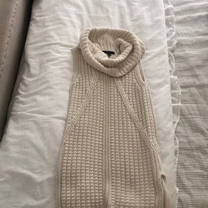 Banana republic factory cowl neck sleeveless knit top.